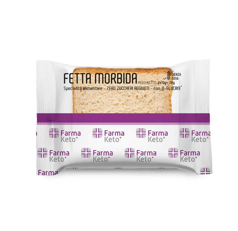 Farmaketo Fetta Morbida Senza Zuccheri 50 grammi